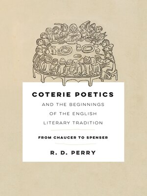 cover image of Coterie Poetics and the Beginnings of the English Literary Tradition